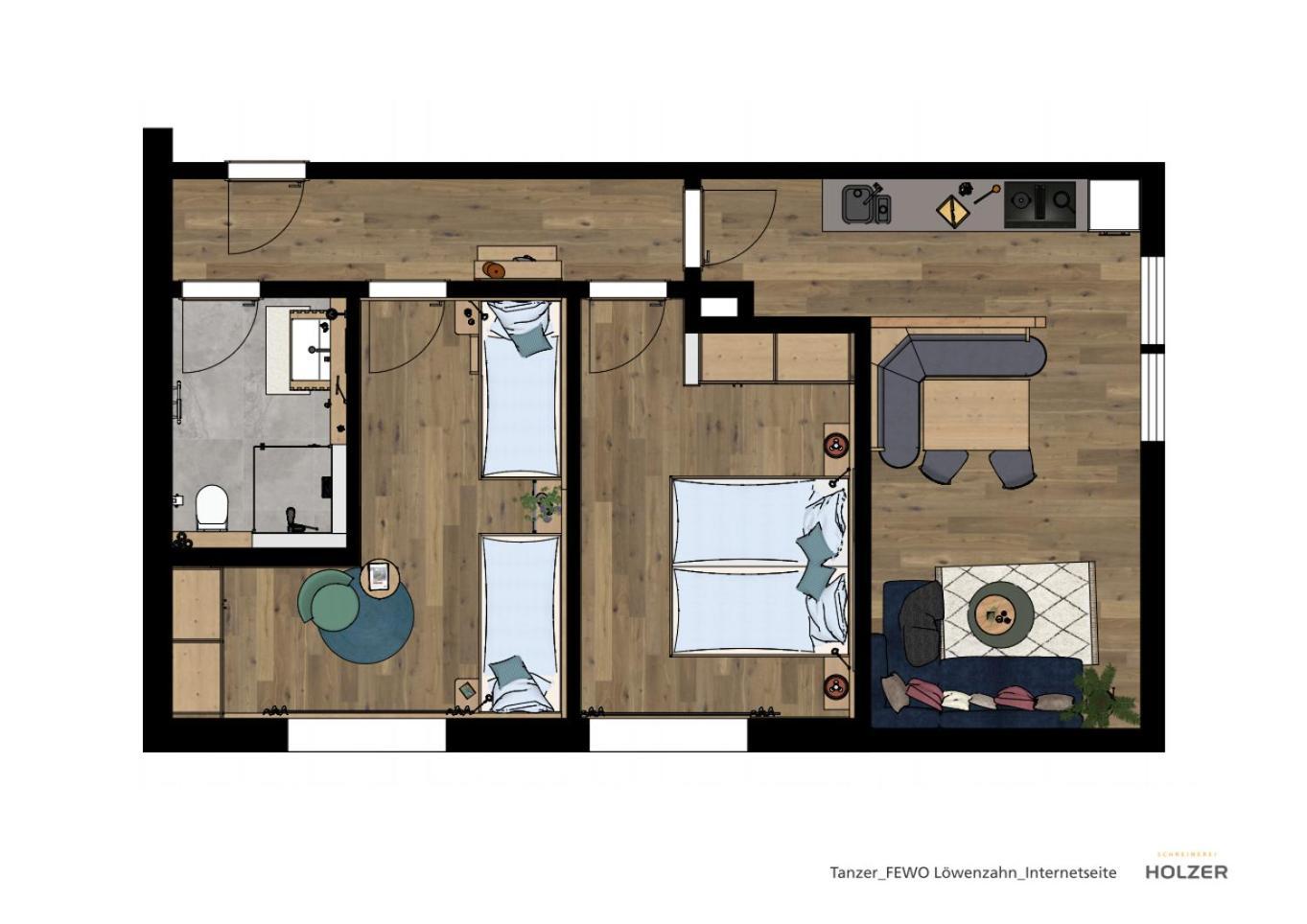 Apartamento Gsolhof Rettenberg Habitación foto